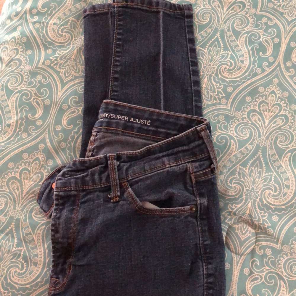 Old Navy super skinny 4 long